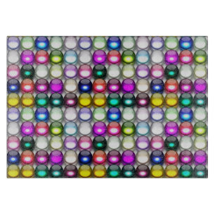 Buttons Galore 1 Decorative Glass Cutting Board