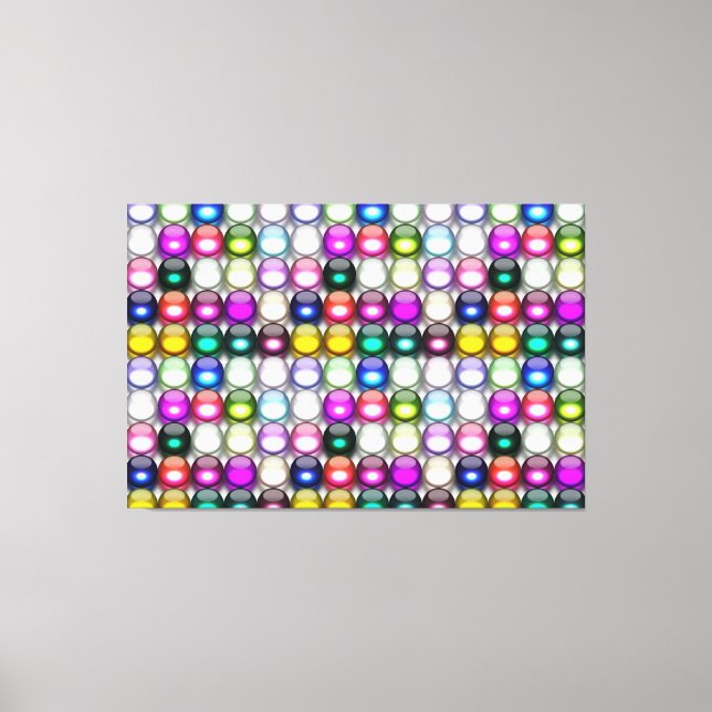 Buttons Galore 1 Wrapped Canvas (Front)