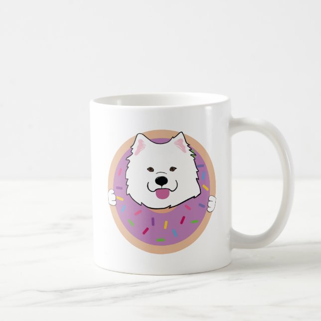Buttons in a donut coffee mug (Right)