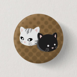 Buttons & Ninji Brown Button