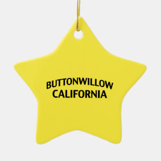 Buttonwillow California Ceramic Tree Decoration