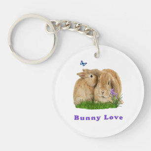 buuny love keychain