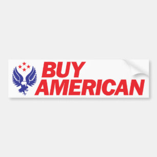 Buy American Bumper Sticker