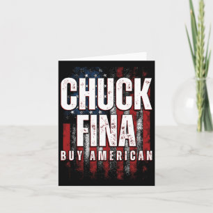 Buy American Chuck Fina China Trade Liberation Day Card