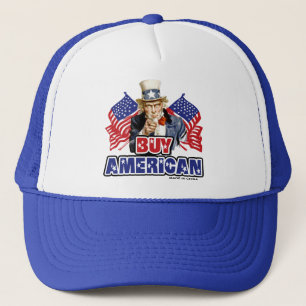 Buy American ( Made In China ) - Funny Joke Trucker Hat