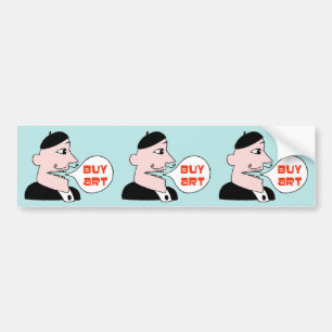 Buy Art Bumper Sticker, Denis Gaston Art Sticker