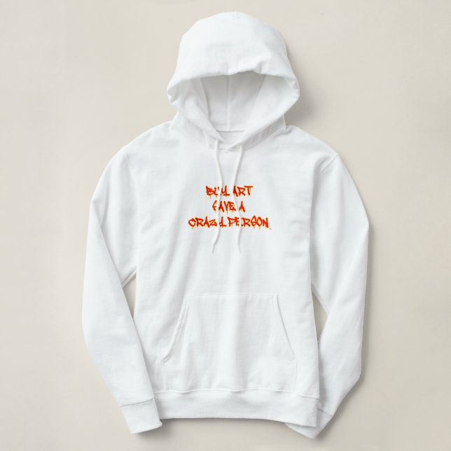 Buy Art Save A Crazy Person Drip Hoodie Women (Design Front)