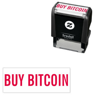 BUY BITCOIN SELF-INKING STAMP