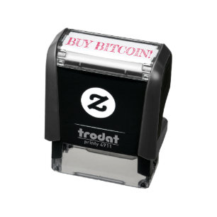 BUY BITCOIN! stamp ink