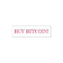 BUY BITCOIN! stamp ink