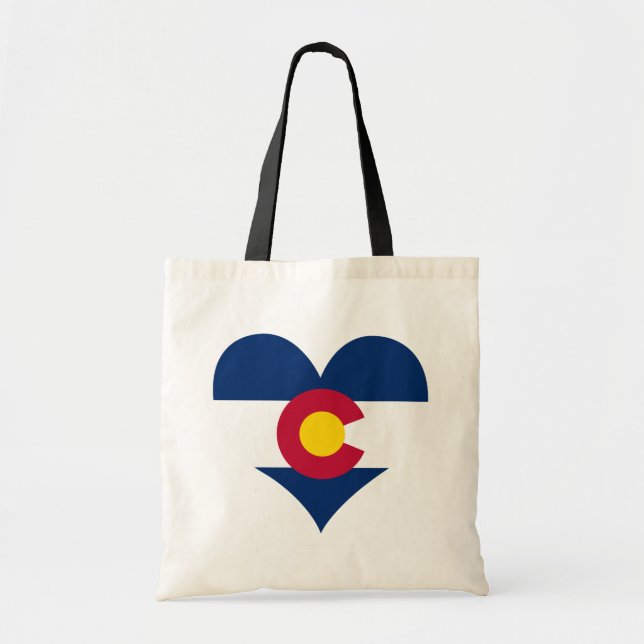 Buy Colorado Flag Tote Bag (Front)