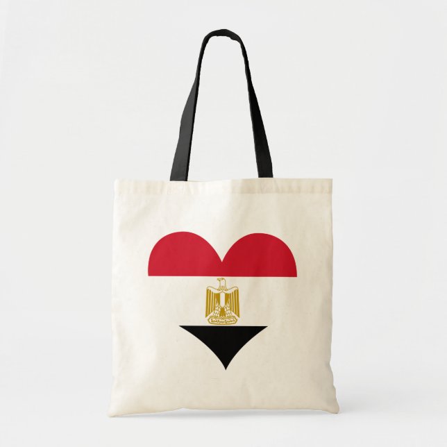 Buy Egypt Flag Tote Bag (Front)