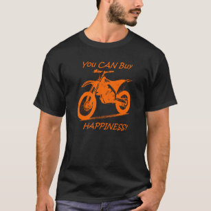 Buy Happiness - Orange on Black (KTM) T-Shirt