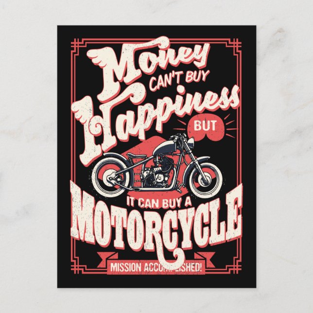 Buy Happiness Postcard (Front)