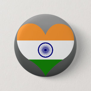 Buy India Flag 6 Cm Round Badge