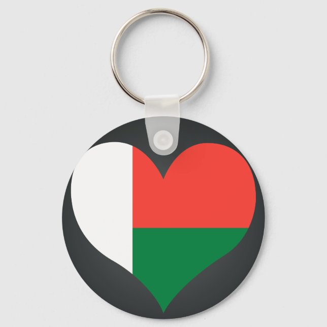 Buy Madagascar Flag Key Ring (Front)