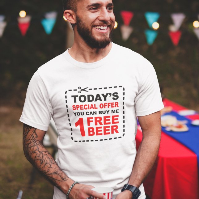 Buy Me A Beer - Funny Drinking T-Shirt (Creator Uploaded)