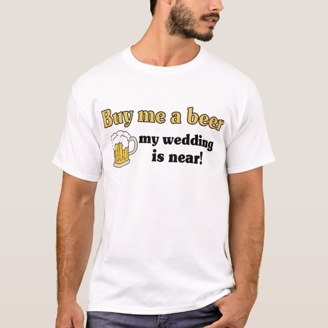 Buy me a Beer t-shirt (Front)