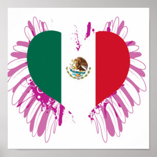 Buy Mexico Flag Poster