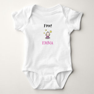 Buy One, Get One, Free, Personalised Triplets Baby Bodysuit