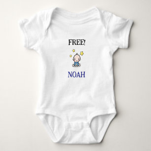 Buy One, Get One, Free, Personalized Triplets Baby Bodysuit
