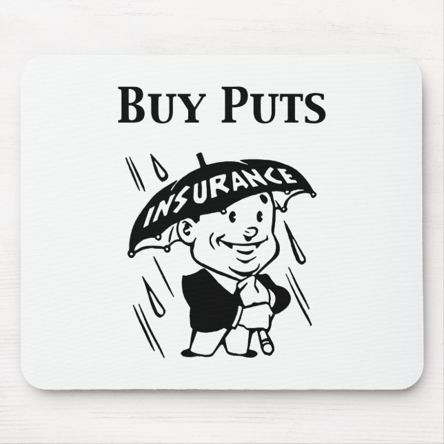 Buy Puts Mouse Pad (Front)