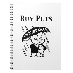 Buy Puts Spiral Notebook