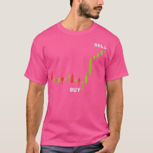 Buy Sell Stock Crypto Graph Daytrading Trader Men T-Shirt