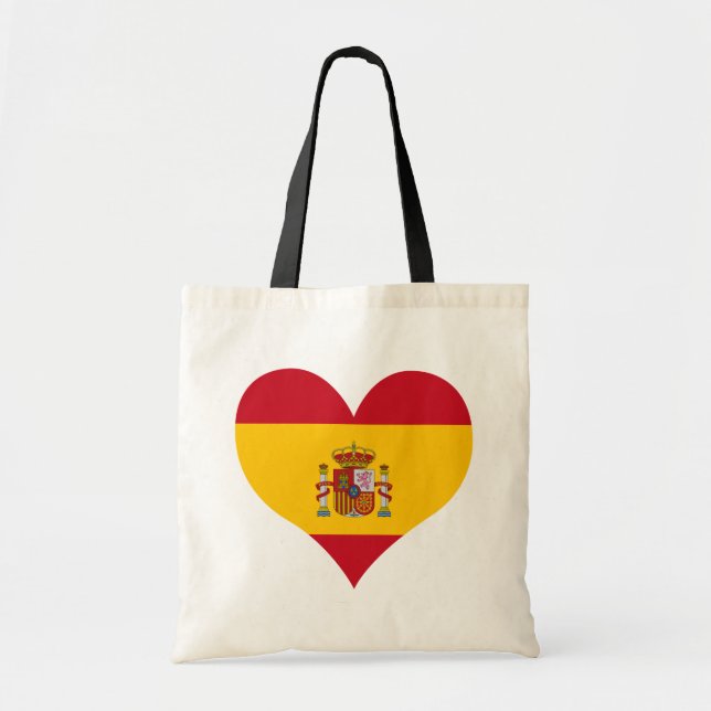 Buy Spain Flag Tote Bag (Front)