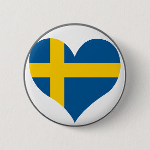 Buy Sweden Flag 6 Cm Round Badge
