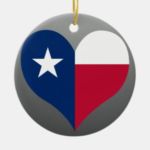 Buy Texas Flag Ceramic Tree Decoration