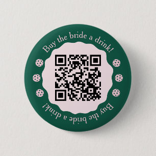 Buy The Bride A Drink Pickleball Bachelorette 6 Cm Round Badge