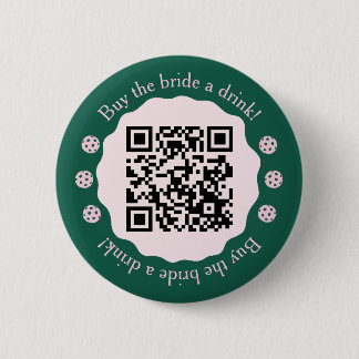 Buy The Bride A Drink Pickleball Bachelorette 6 Cm Round Badge