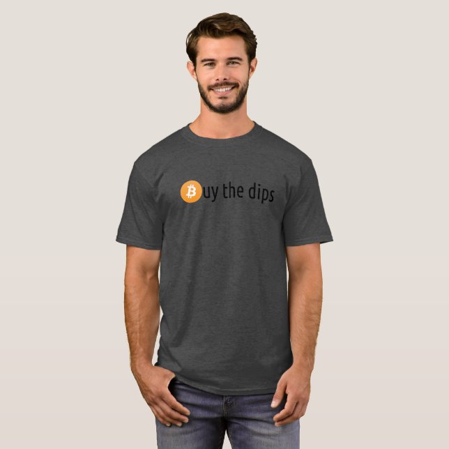 Buy the dips bitcoin shirt (Front Full)