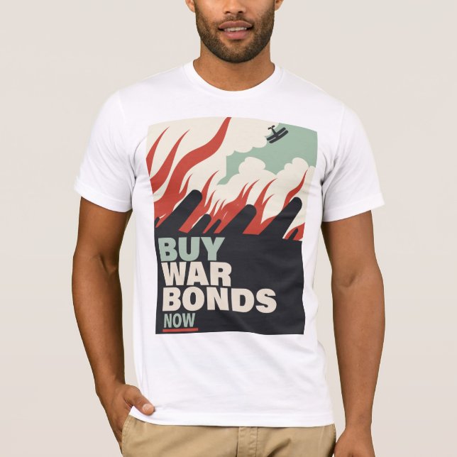 Buy War Bonds Now. T-Shirt (Front)