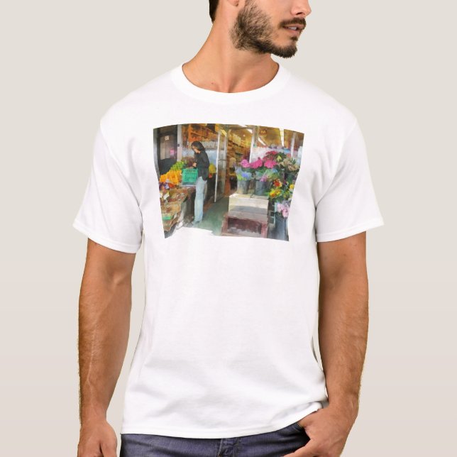 Buying Fresh Fruit T-Shirt (Front)