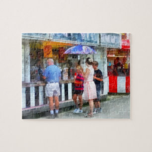 Buying Ice Cream at the Fair Jigsaw Puzzle