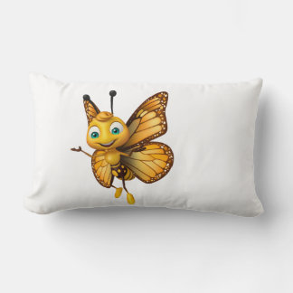 "Buzz & Bliss: The Enchanting Honeybee Pillow" Lumbar Cushion