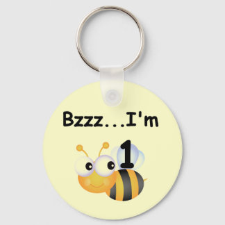 Buzz Bumblebee 1st Birthday T-shirts and Gifts Key Ring