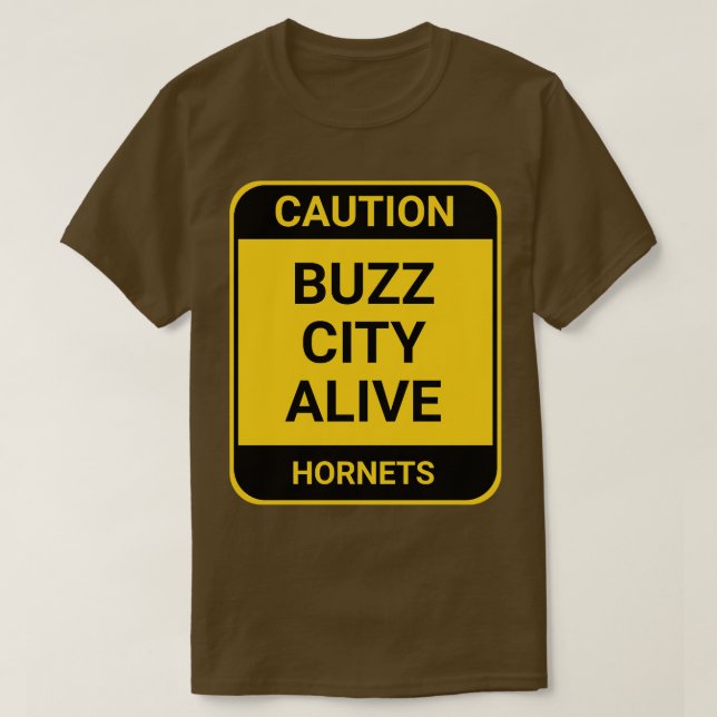 BUZZ CITY ALIVE T-Shirt (Design Front)