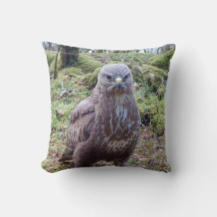 Buzzard With Attitude Cushion