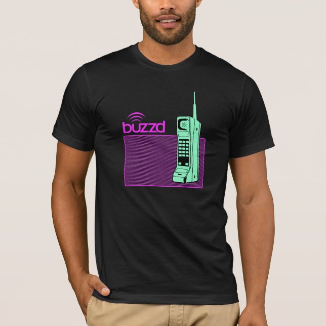 buzzd Bella Canvas tee (Front)