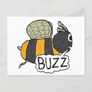 Buzzing Bee Postcard