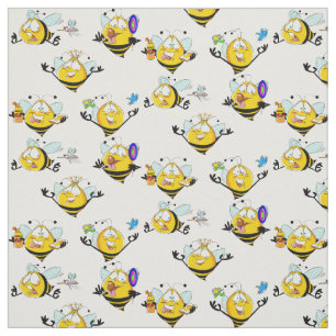 Buzzing Bees Fabric