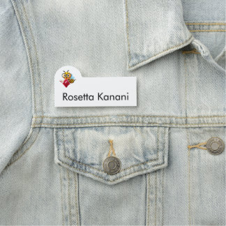 Buzzing Bees Name Tags - Sticker Name tags