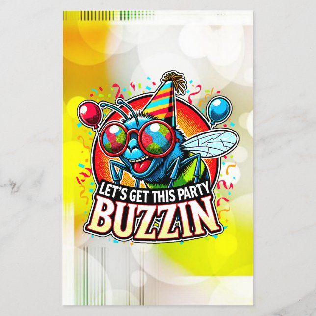 Buzzing Celebration Flyer (Front)