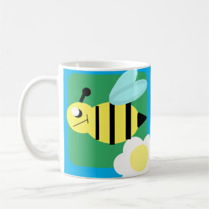 Buzzy bee coffee mug