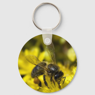 Buzzy bee key ring