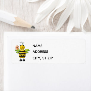 Buzzy Bee Return Address Lables