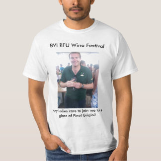 BVI RFU Wine Festival T-Shirt